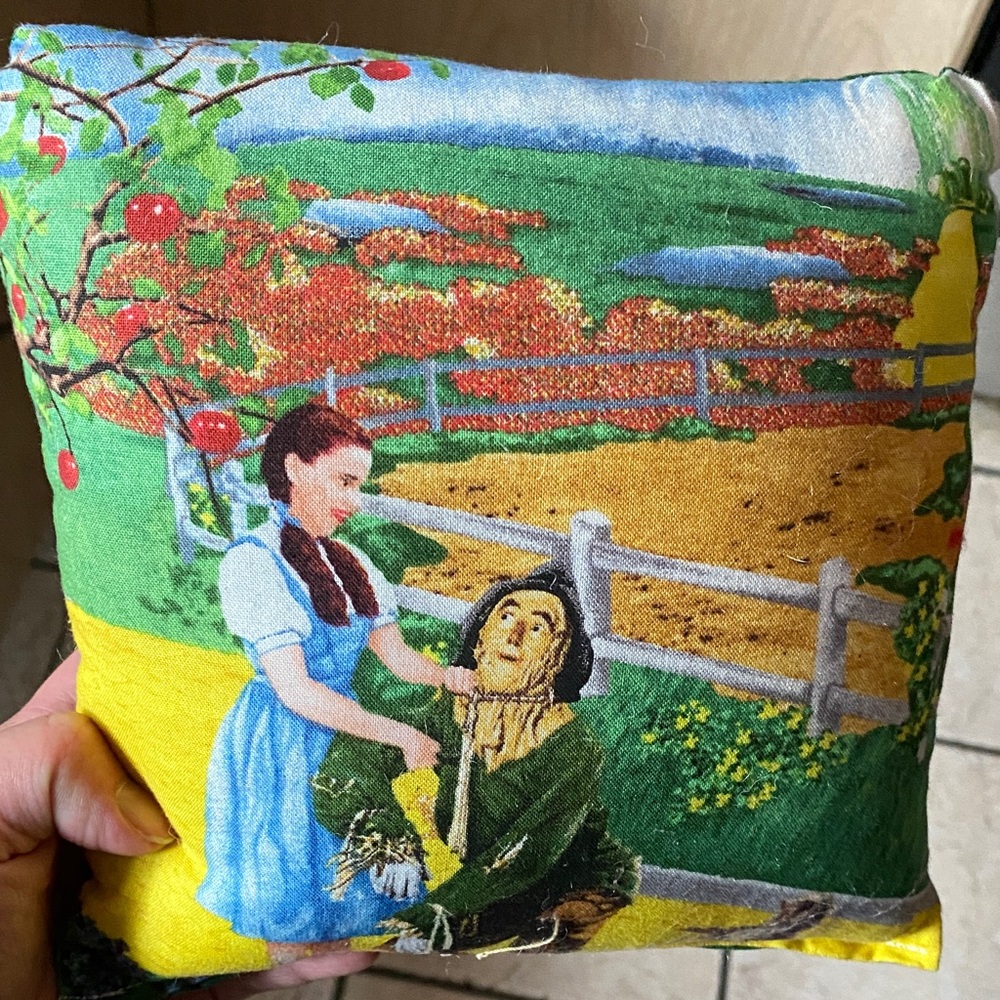 Colorful Wizard of Oz Themed Pillow